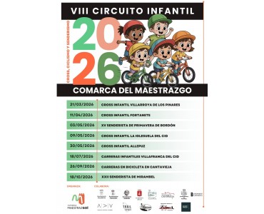 VIII CIRCUITO INFANTIL DE CARRERAS, BICICLETA Y SENDERISMO - COMARCA MAESTRAZGO